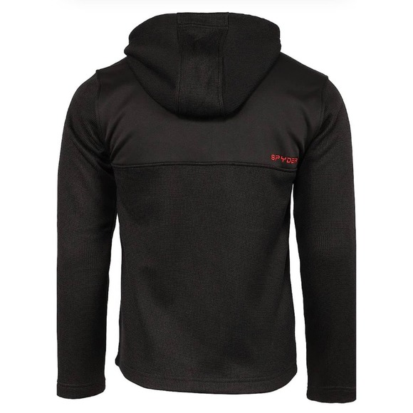 Spyder Men's Racer 1/4 Zip Pullover Hoodie Size Medium Mens 123 * - Picture 4 of 7